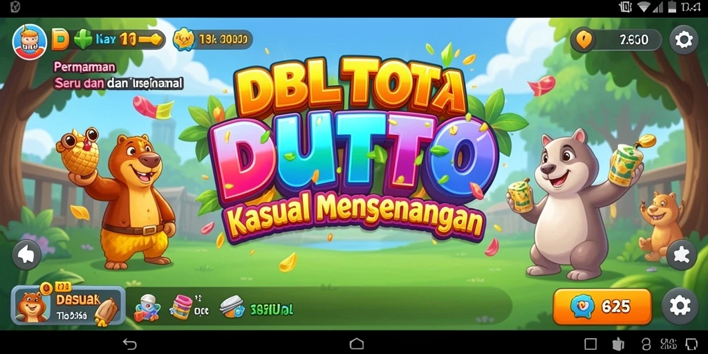 Tampilan antarmuka permainan DBLTOTO yang menarik dan interaktif.